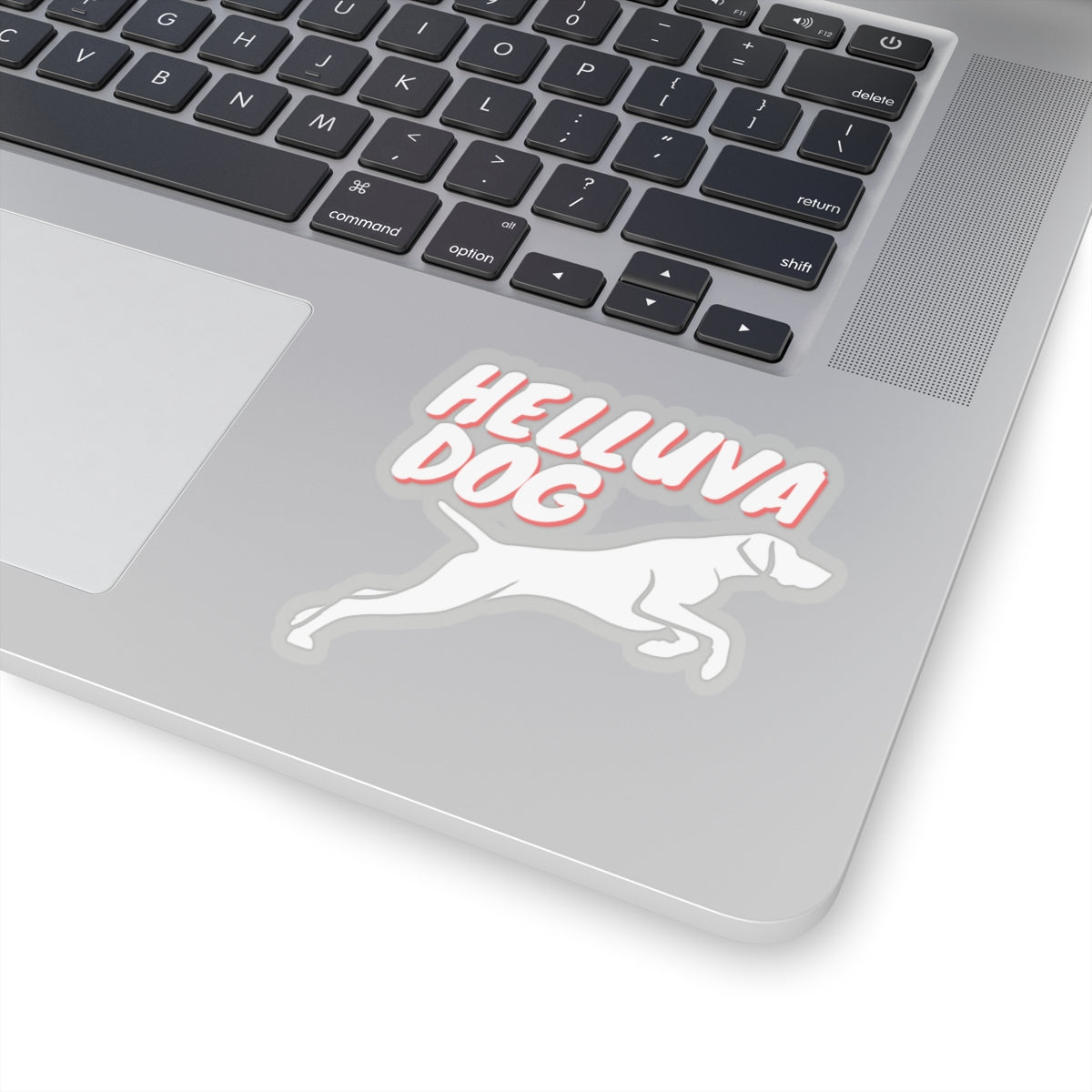 Helluva Dog Sticker - White